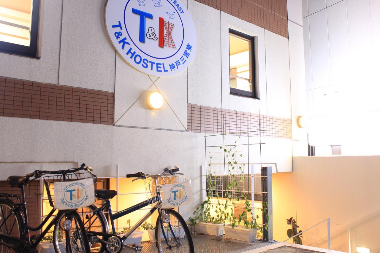 T And K Hostel Kobe Sannomiya East Exterior foto